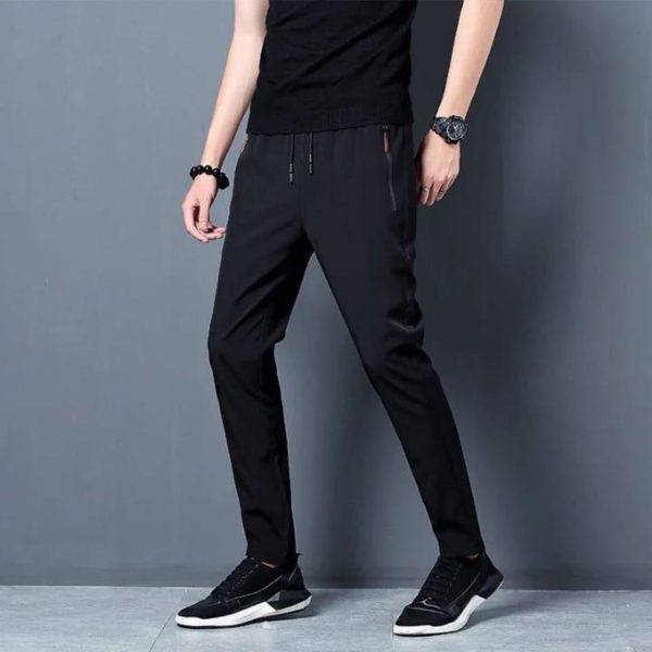 Mens Premium Sports Edition Trouser-Sleek Black