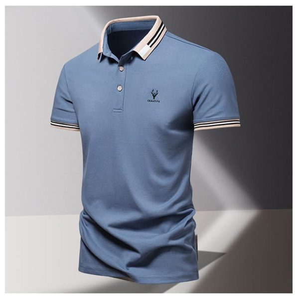 Premium New China Cotton Polo T-shirt